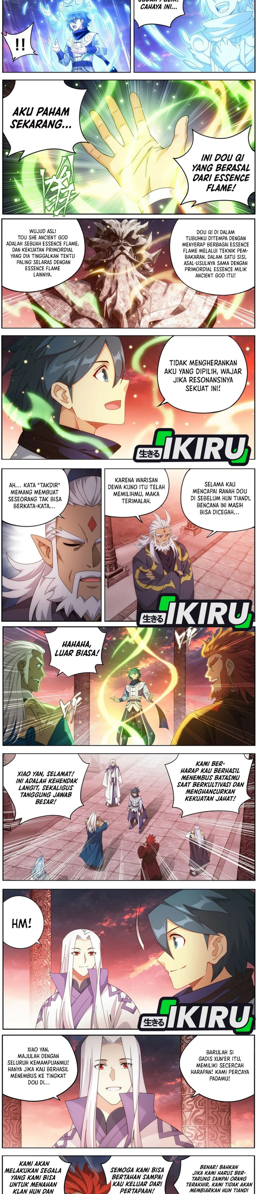 Battle Through the Heavens Chapter 491 Bahasa Indonesia